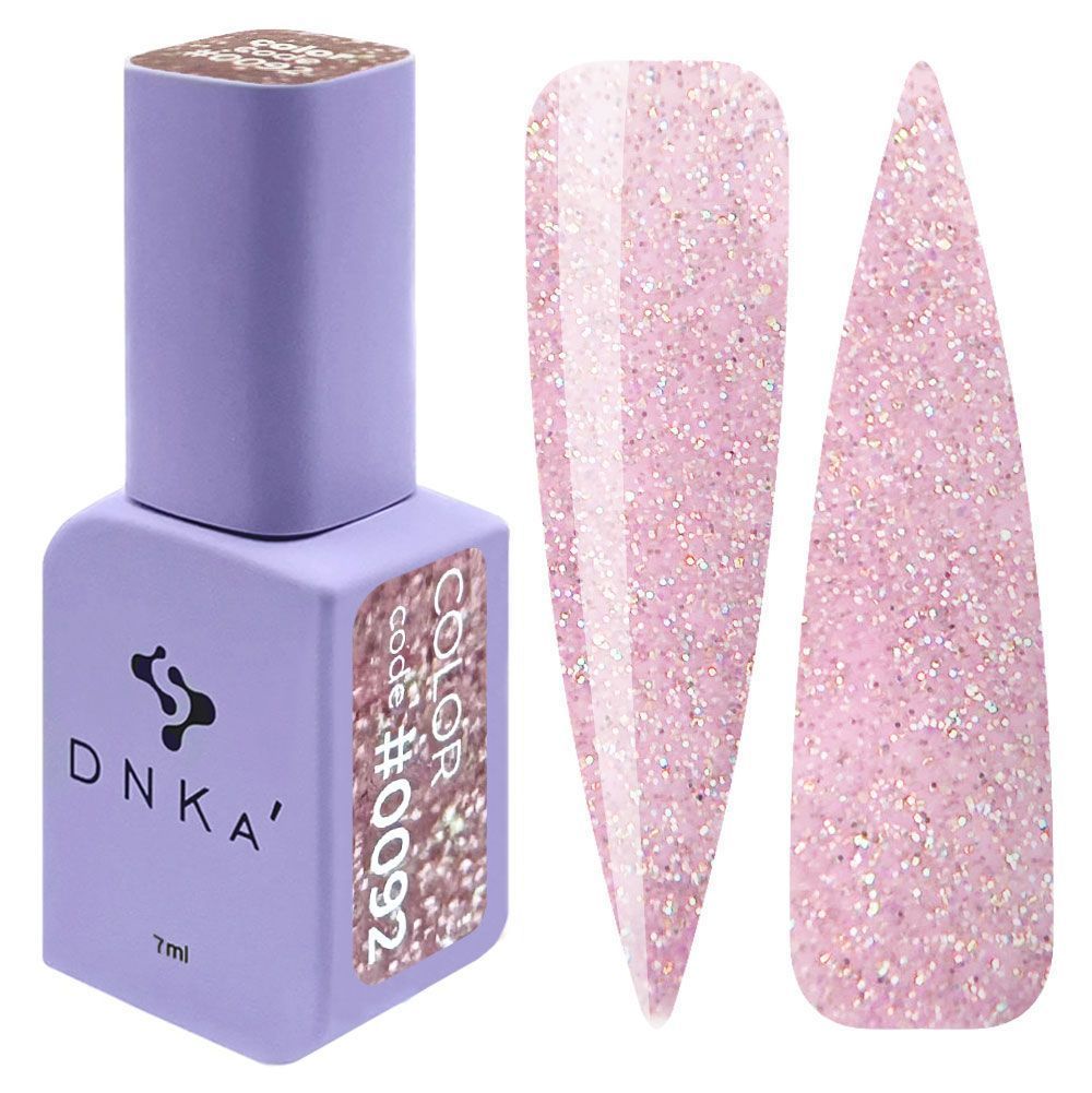 COLOR GEL POLISH NEW FORMULA "DNKa", 12 ml #0092