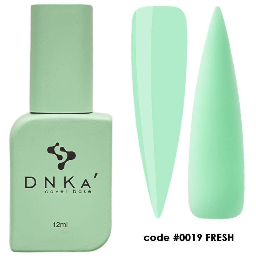 RUBBER BASE FRENCH NEW FORMULA "DNKa" (cover), 12 ml #0019 Fresh — Професійний догляд для чоловіків, 12 ml
