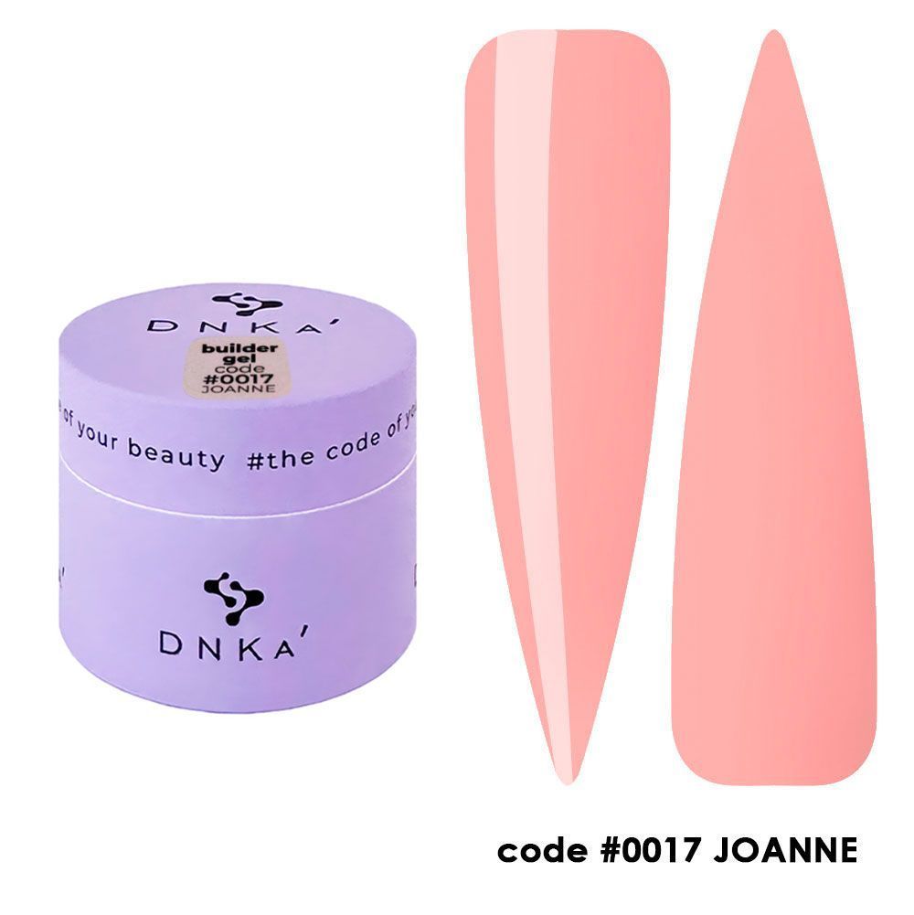 BUILDER GEL NEW FORMULA "DNKa", 30 ml #0017 Joanne — Професійний догляд для чоловіків, 30 ml