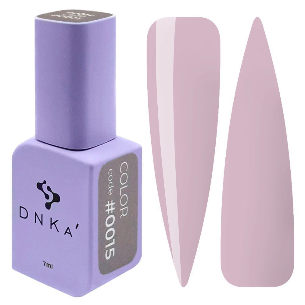 COLOR GEL POLISH NEW FORMULA "DNKa", 12 ml #0015