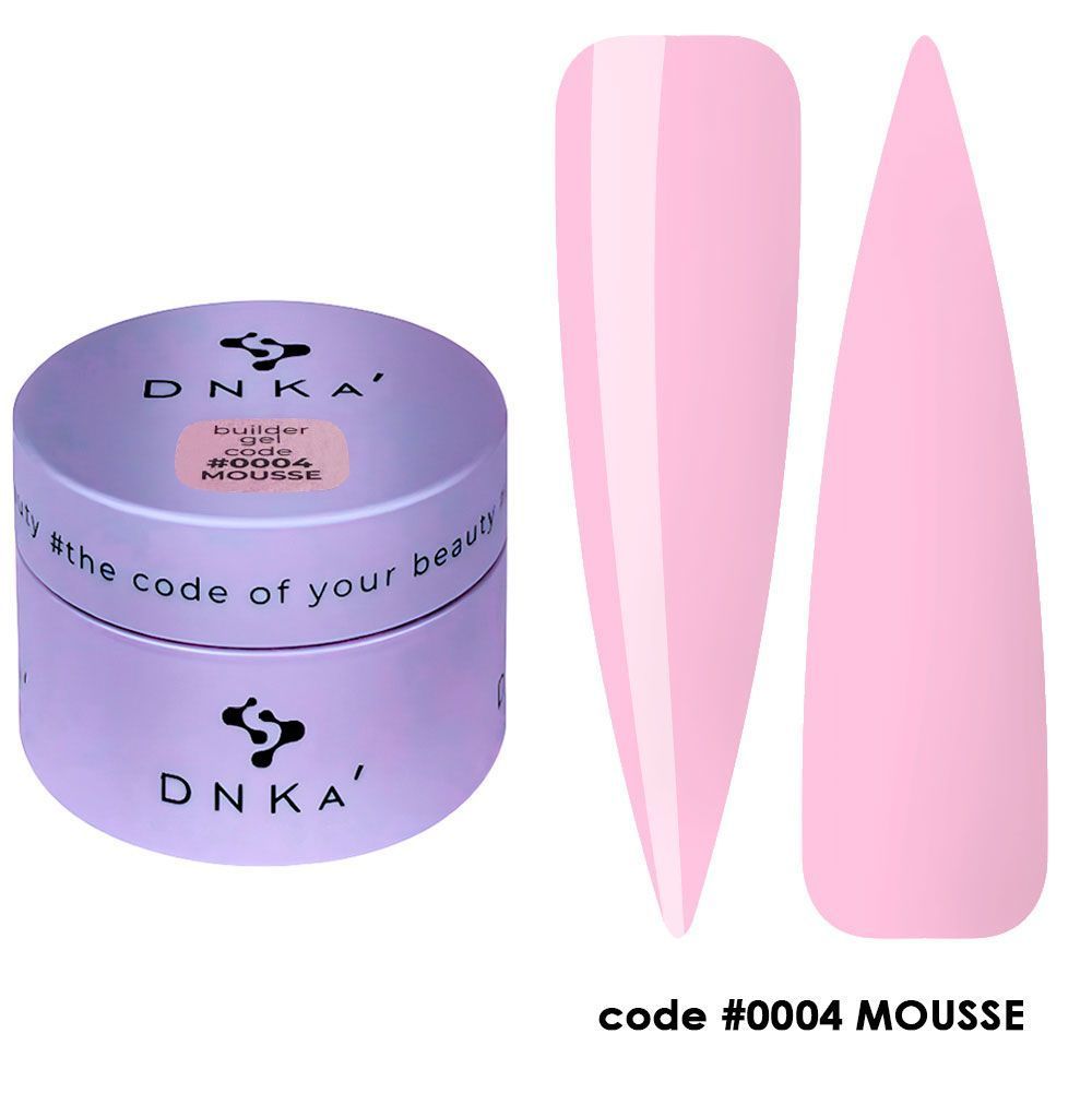 BUILDER GEL MOUSSE "DNKa", 30 ml #0004 — Професійний догляд для чоловіків, 30 ml