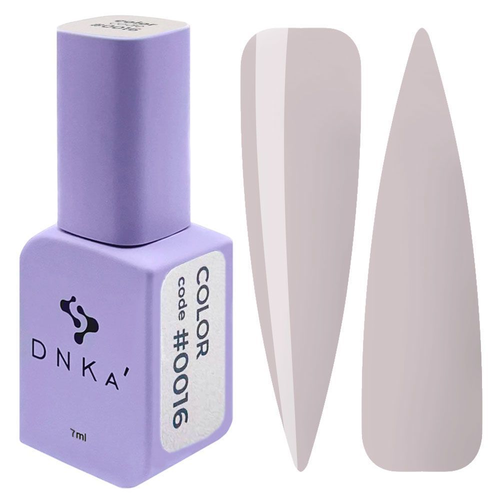 COLOR GEL POLISH NEW FORMULA "DNKa", 12 ml #0016