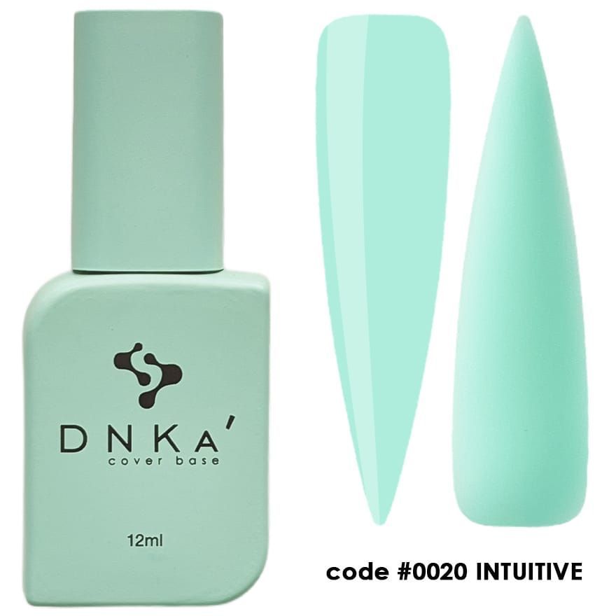 RUBBER BASE FRENCH NEW FORMULA "DNKa" (cover), 12 ml #0020 Intuitive — Професійний догляд для чоловіків, 12 ml