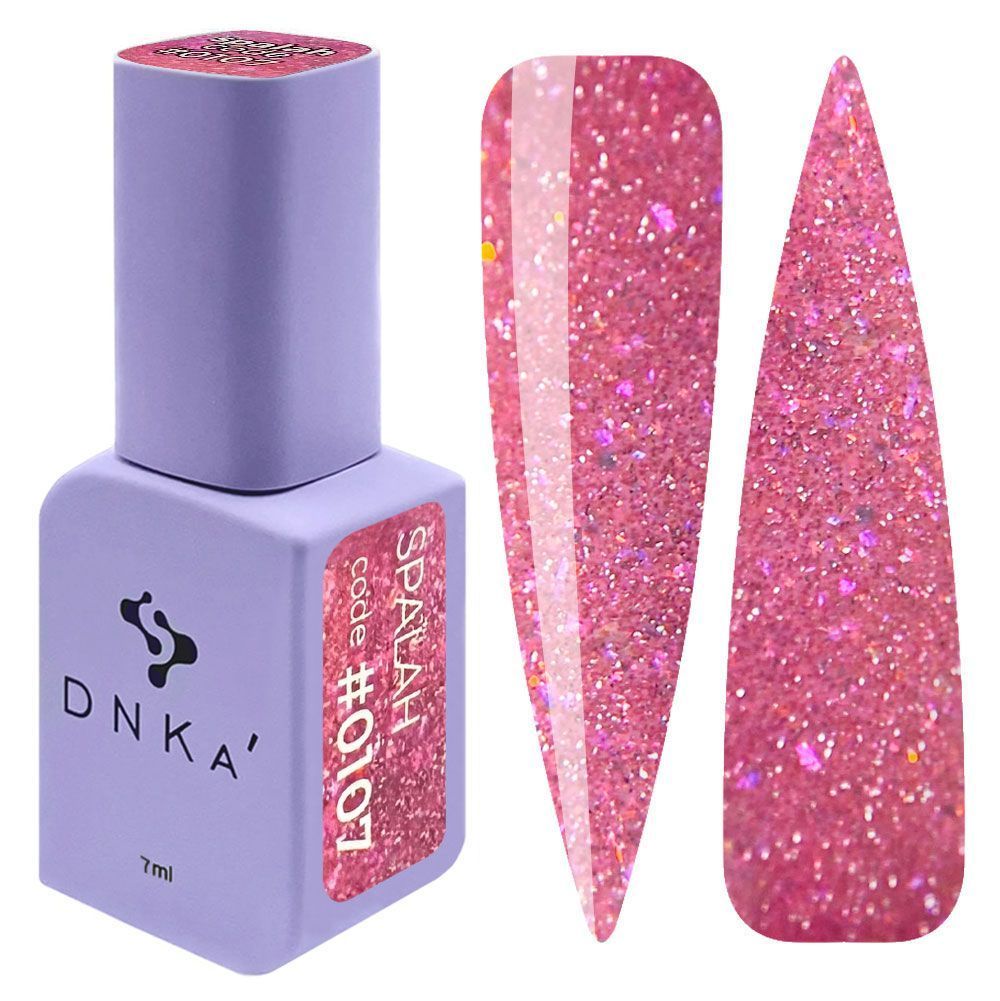 COLOR GEL POLISH NEW FORMULA "DNKa", 12 ml #0107