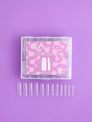 DNKa' Top Nail Forms Soft Square,120pcs
