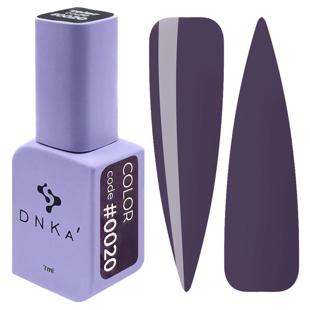 COLOR GEL POLISH NEW FORMULA "DNKa", 12 ml #0020