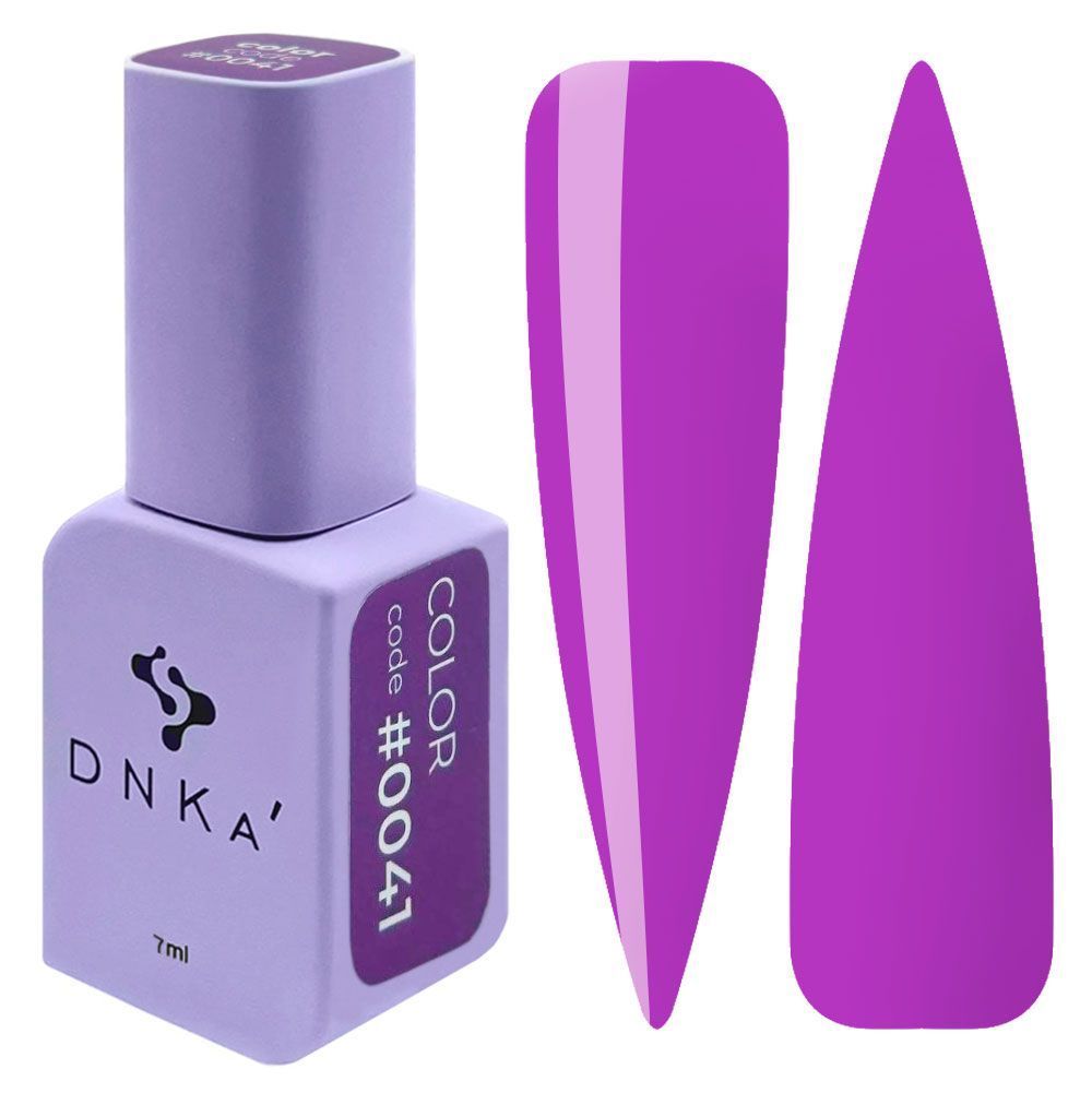 COLOR GEL POLISH NEW FORMULA "DNKa", 12 ml #0041