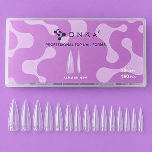 DNKa' Top Nail Forms Almond New, 150 pcs