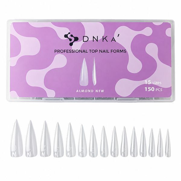 DNKa' Top Nail Forms Almond New, 150 pcs