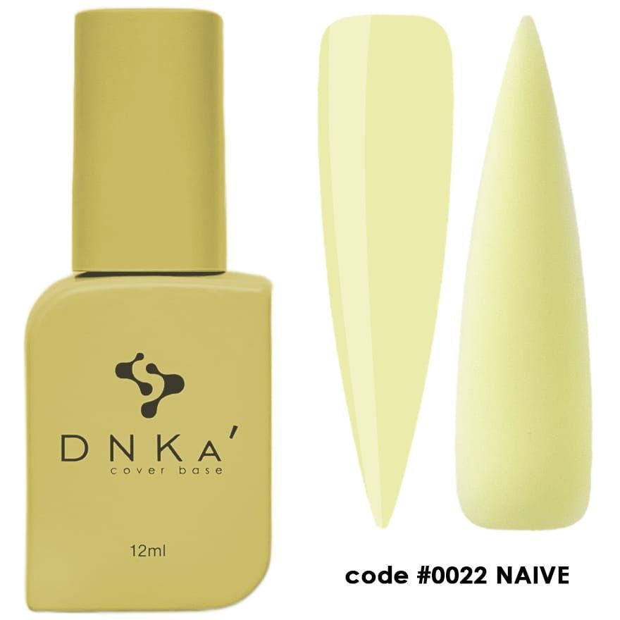 RUBBER BASE FRENCH NEW FORMULA "DNKa" (cover), 12 ml #0022 Naive — Професійний догляд для чоловіків, 12 ml