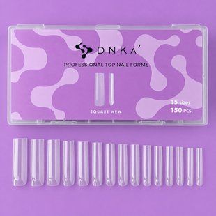 DNKa' Top Nail Forms Square New, 150 pcs