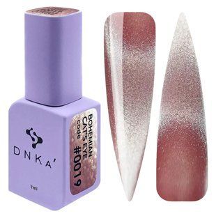DNKa' Color Gel Polish Cat's Eye #0019 Bohemian, 7 ml