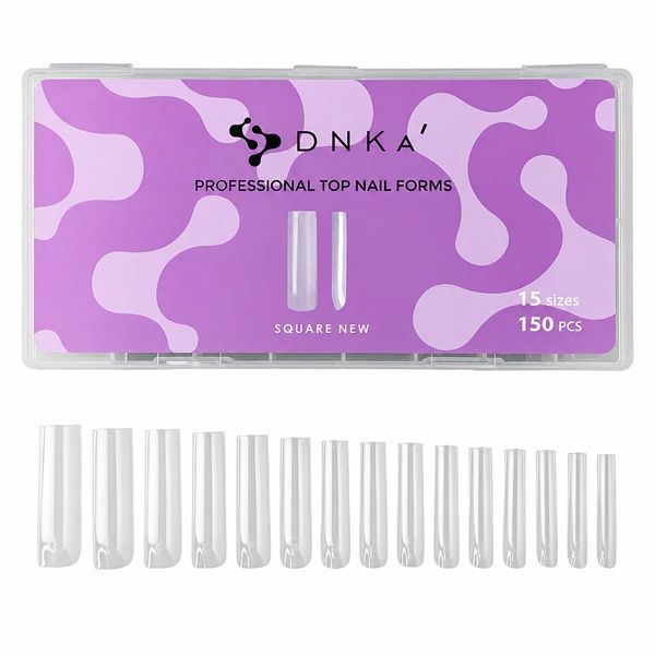 DNKa' Top Nail Forms Square New, 150 pcs