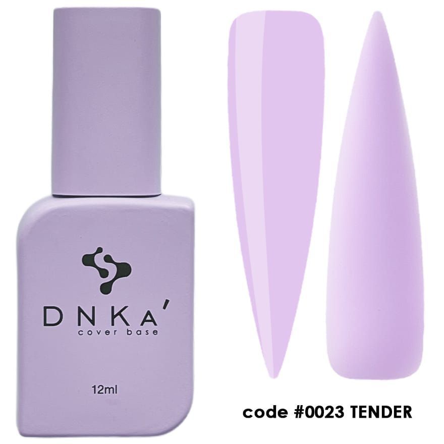 RUBBER BASE FRENCH NEW FORMULA "DNKa" (cover), 12 ml #0023 Tender — Професійний догляд для чоловіків, 12 ml