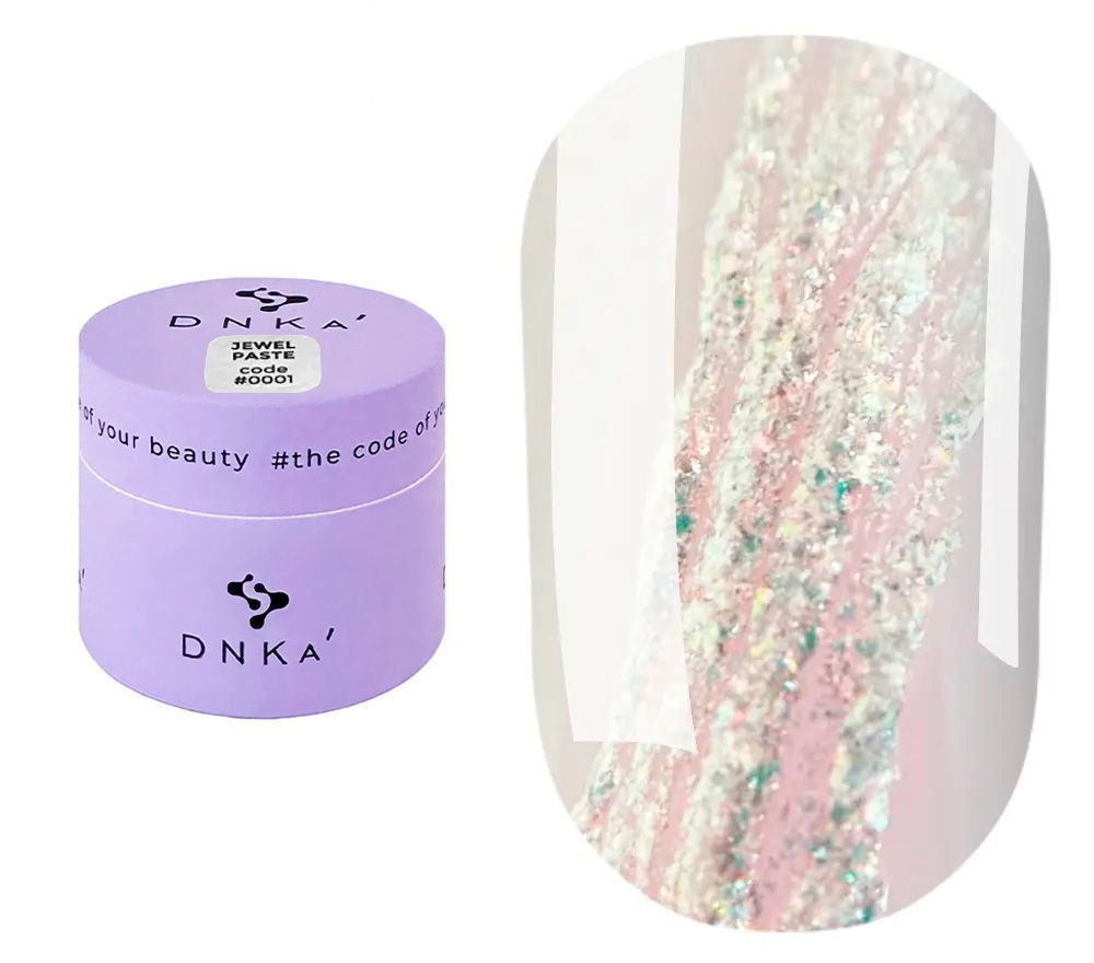 GEL PASTE "DNKa", 5 ml #0001 — Професійний догляд для чоловіків, 5 ml