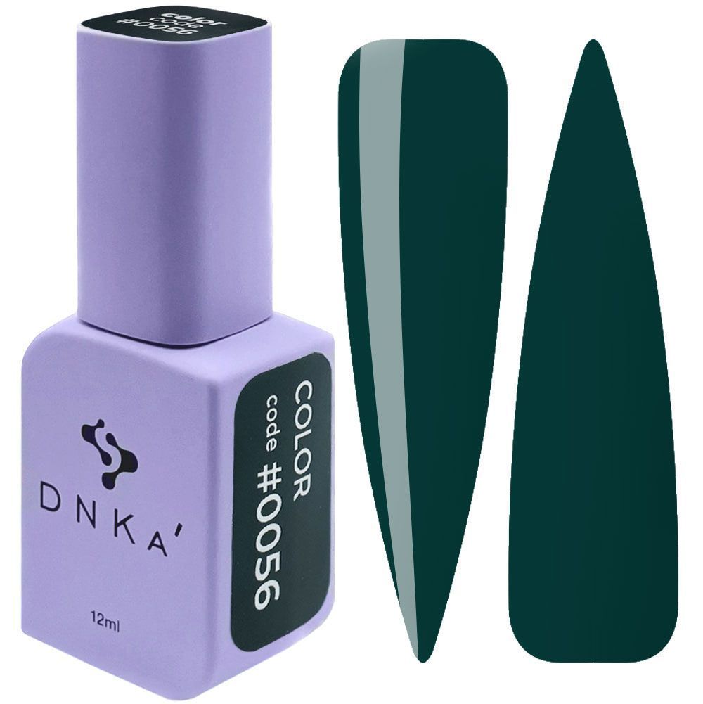 COLOR GEL POLISH NEW FORMULA "DNKa", 12 ml #0056