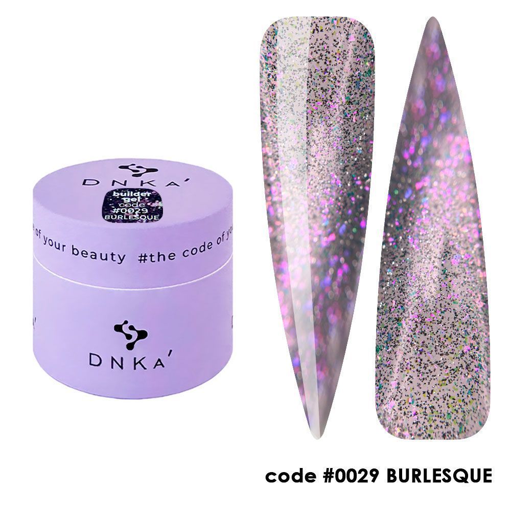 BUILDER GEL NEW FORMULA "DNKa", 30 ml #0029 BURLESQUE — Професійний догляд для чоловіків, 30 ml