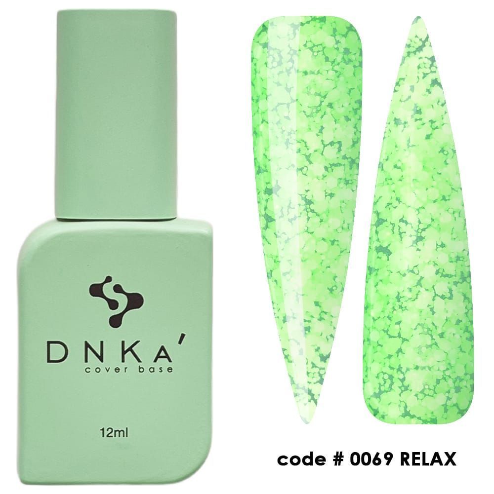 RUBBER BASE FRENCH NEW FORMULA "DNKa" (cover), 12 ml #0069 Relax — Професійний догляд для чоловіків, 12 ml