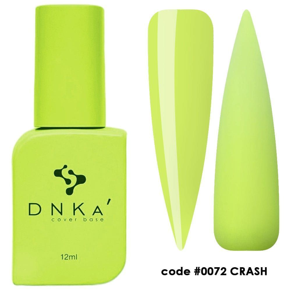 RUBBER BASE FRENCH NEW FORMULA "DNKa" (cover), 12 ml #0072 Crash — Професійний догляд для чоловіків, 12 ml