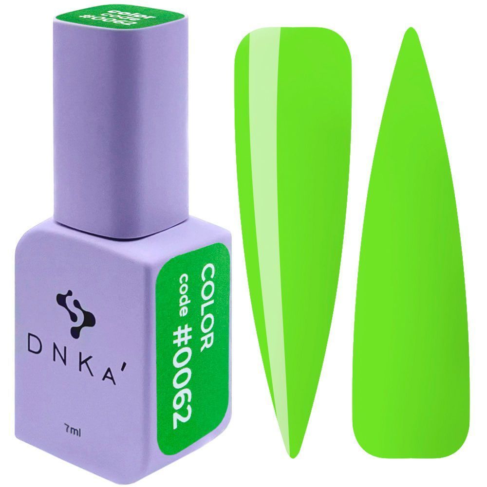 COLOR GEL POLISH NEW FORMULA "DNKa", 12 ml #0062