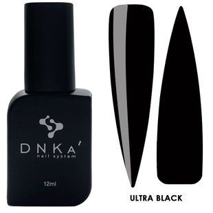 DNKa' Gel Polish Color ULTRA BLACK, 12 ml