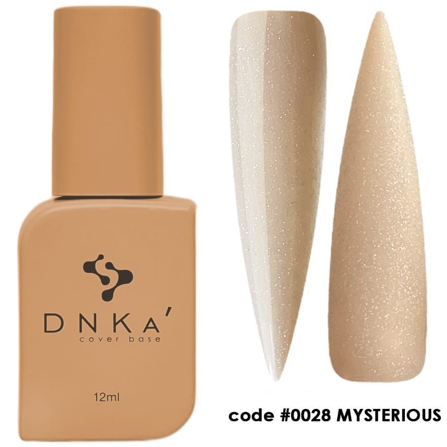 RUBBER BASE FRENCH NEW FORMULA "DNKa" (cover), 12 ml #0028 Mysterious — Професійний догляд для чоловіків, 12 ml