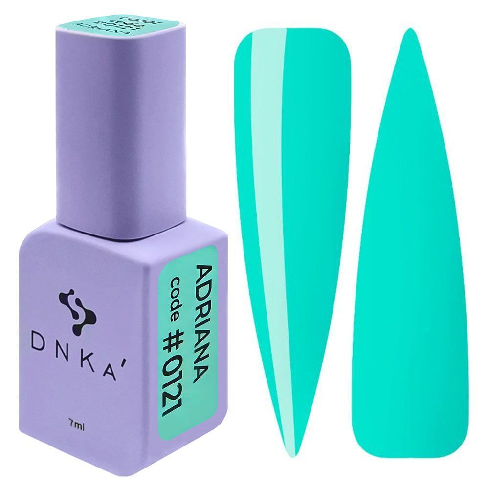 COLOR GEL POLISH NEW FORMULA "DNKa", 12 ml #0121