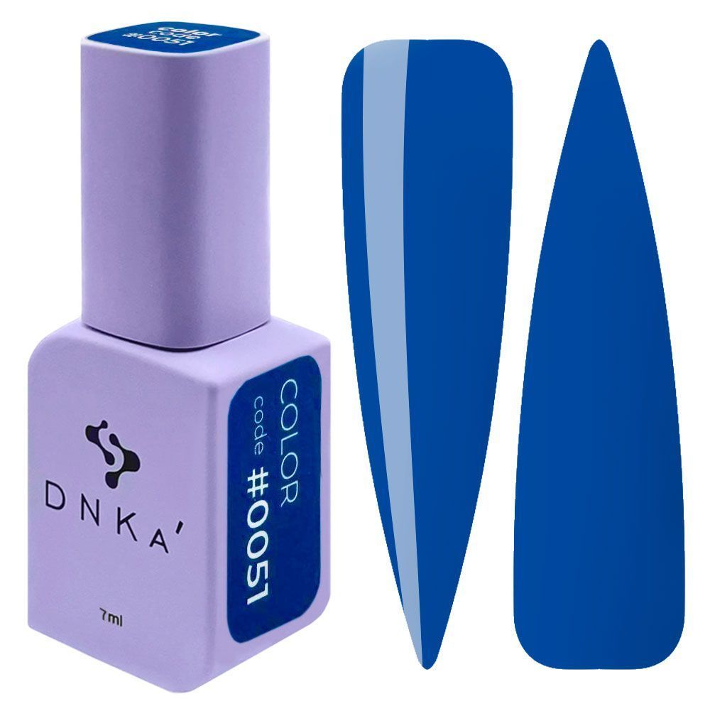 COLOR GEL POLISH NEW FORMULA "DNKa", 12 ml #0051