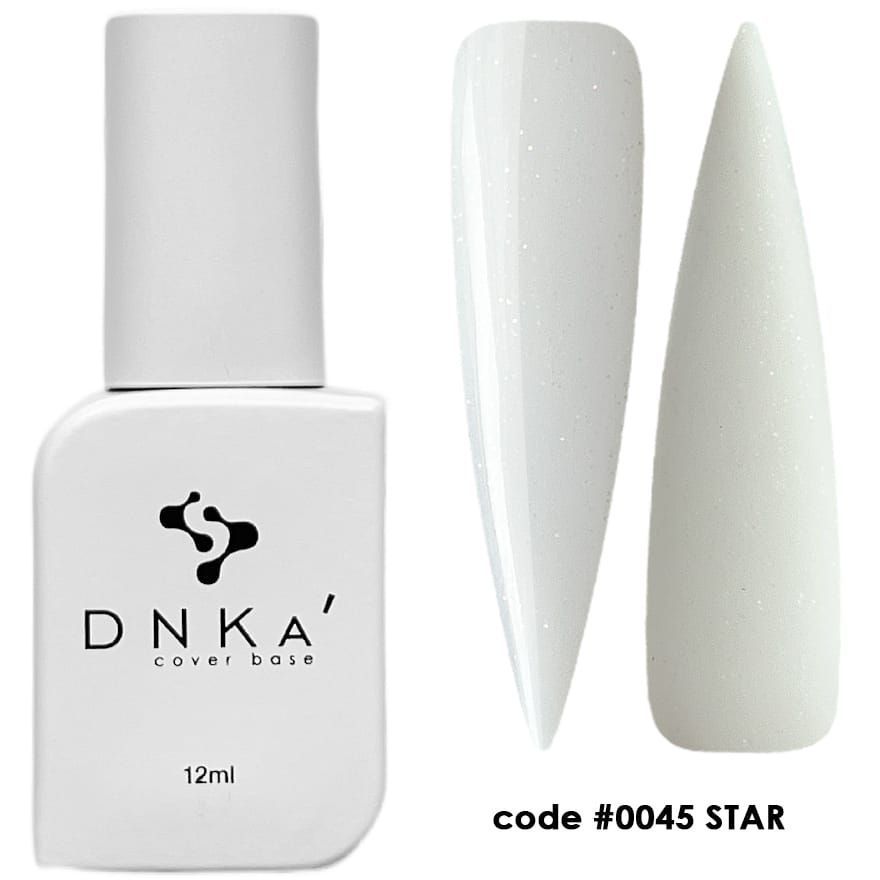 RUBBER BASE FRENCH NEW FORMULA "DNKa" (cover), 12 ml #0045 Star — Професійний догляд для чоловіків, 12 ml