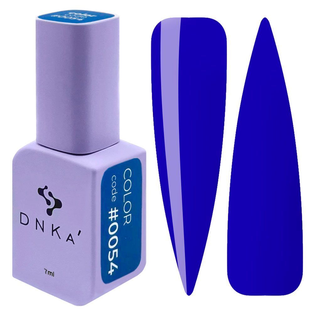 COLOR GEL POLISH NEW FORMULA "DNKa", 12 ml #0054