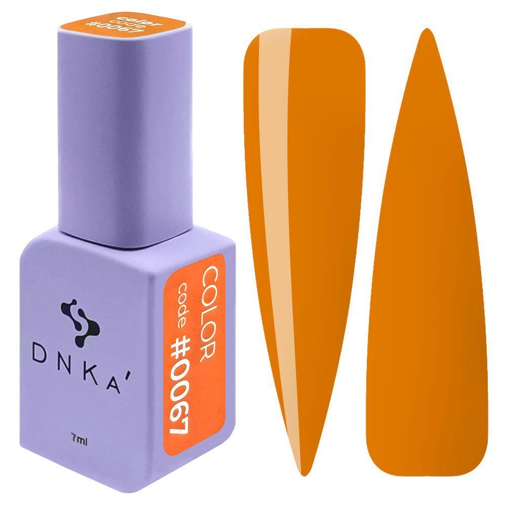 COLOR GEL POLISH NEW FORMULA "DNKa", 12 ml #0067
