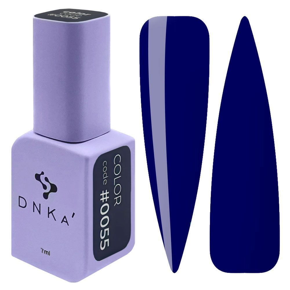 COLOR GEL POLISH NEW FORMULA "DNKa", 12 ml #0055