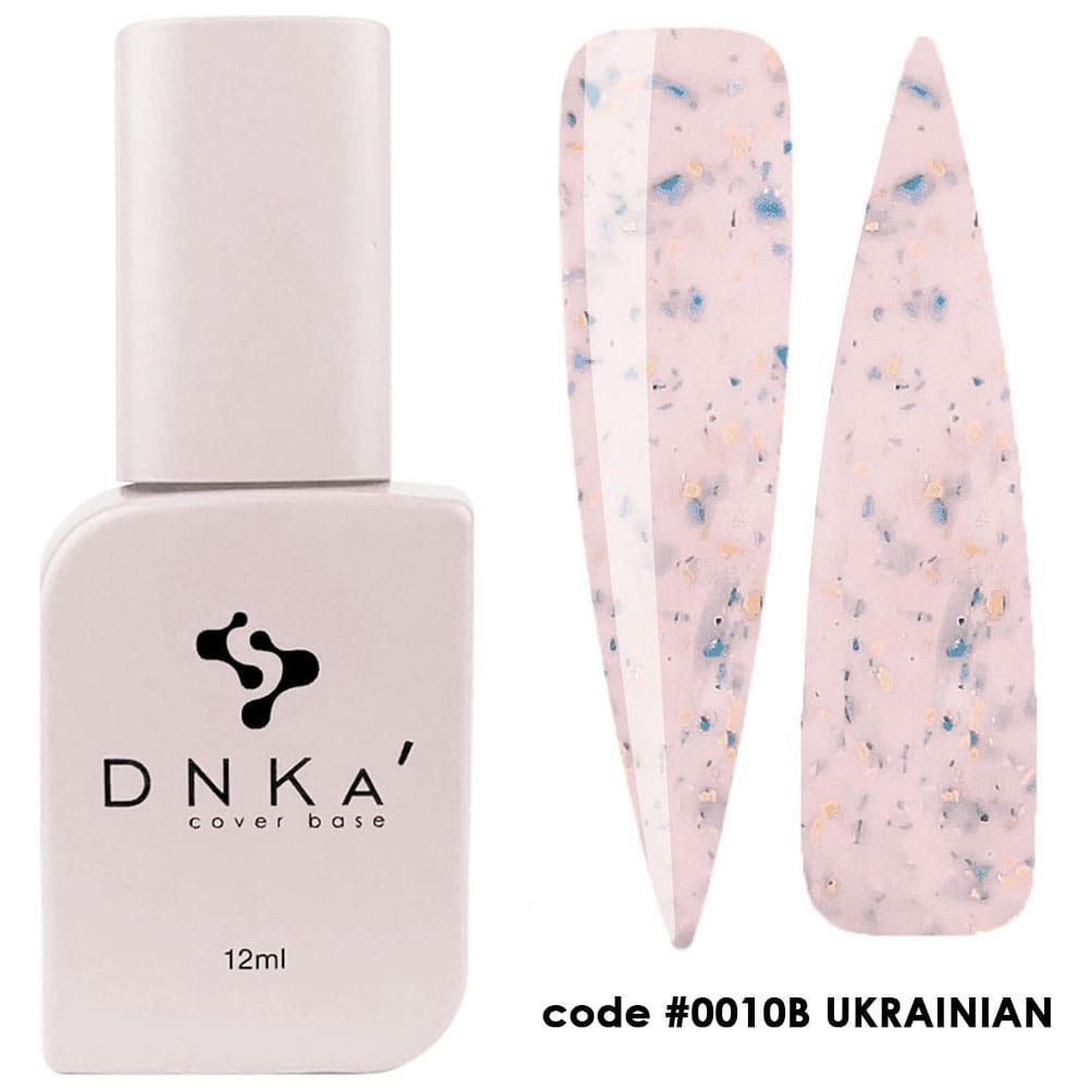 RUBBER BASE FRENCH NEW FORMULA "DNKa" (cover), 12 ml #0010B' Ukrainian