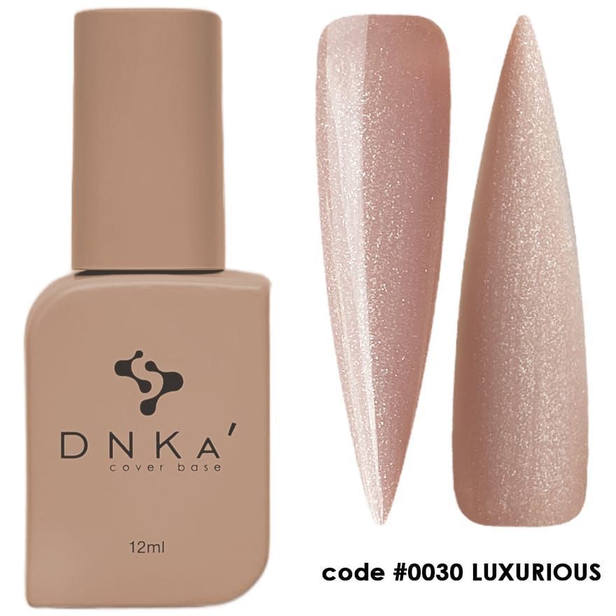 RUBBER BASE FRENCH NEW FORMULA "DNKa" (cover), 12 ml #0030 Luxurious — Професійний догляд для чоловіків, 12 ml