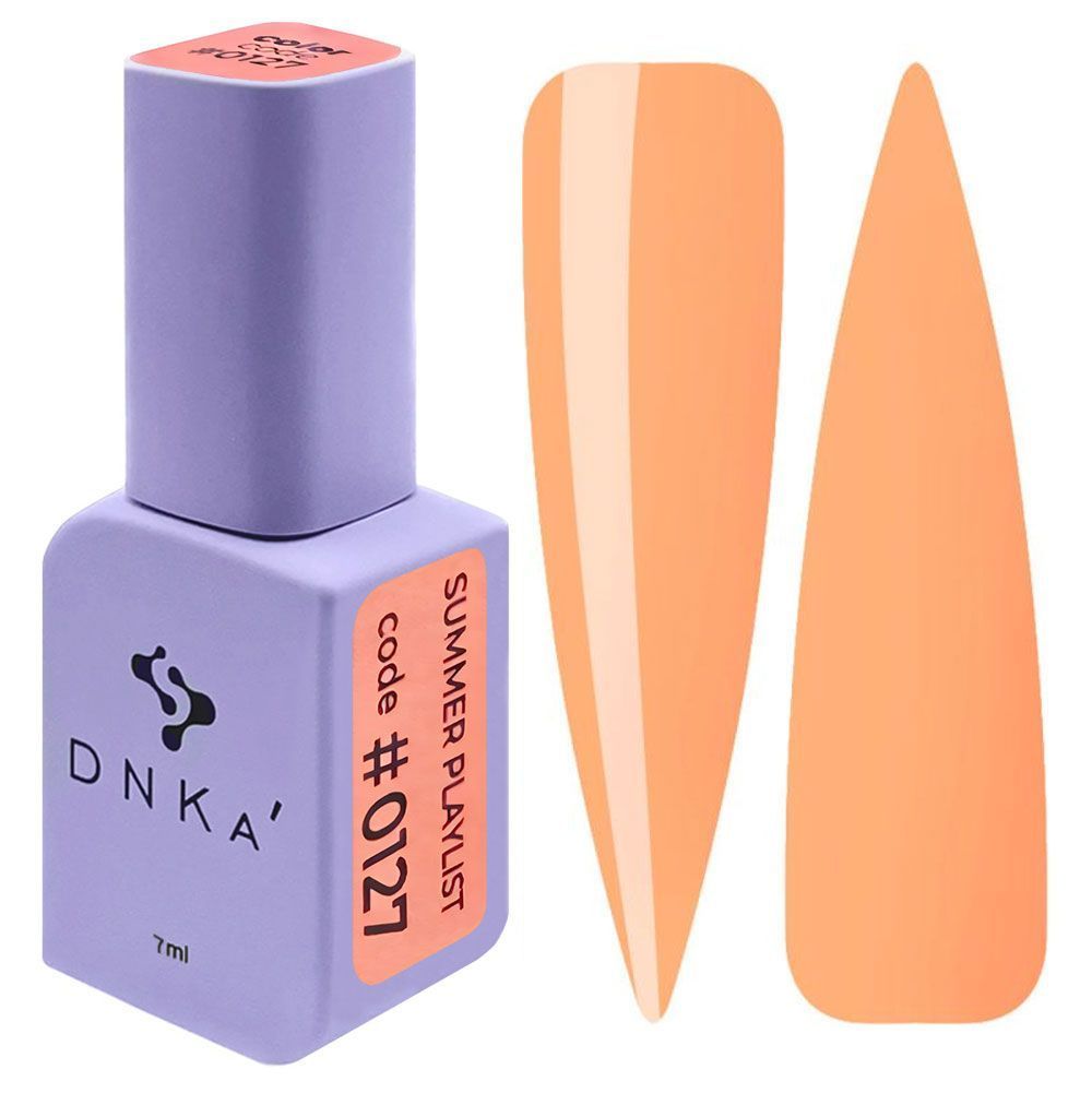 COLOR GEL POLISH NEW FORMULA "DNKa", 12 ml #0127