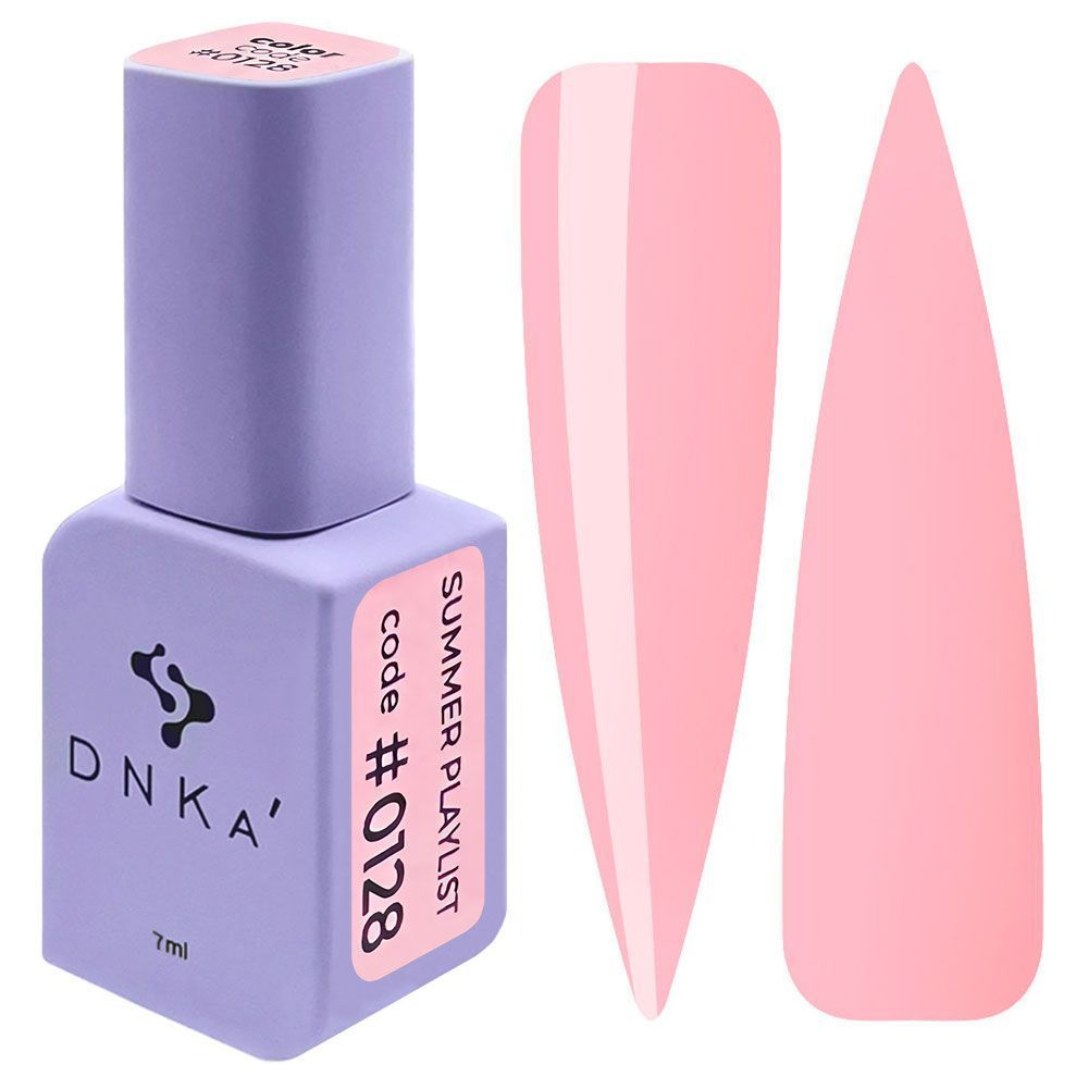 COLOR GEL POLISH NEW FORMULA "DNKa", 12 ml #0128