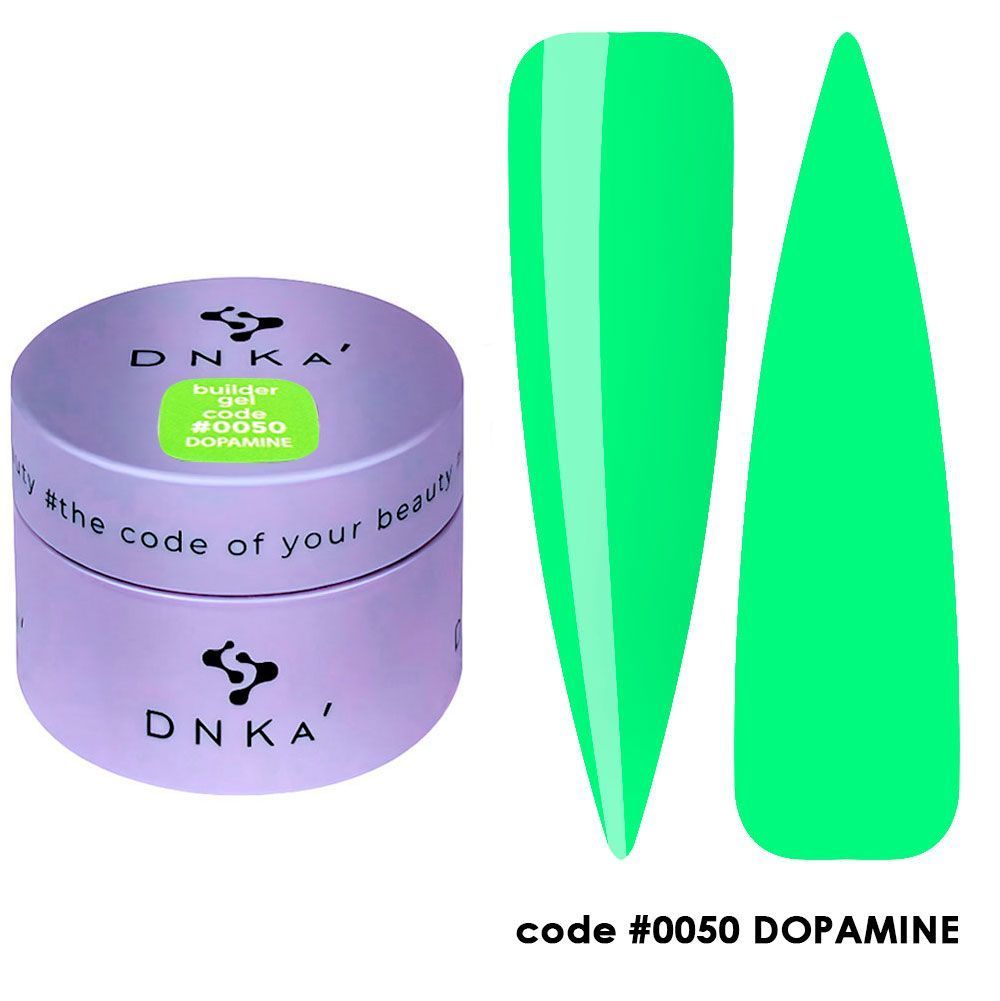 BUILDER GEL NEW FORMULA "DNKa", 15 ml #0050 Dopamine — Професійний догляд для чоловіків, 15 ml