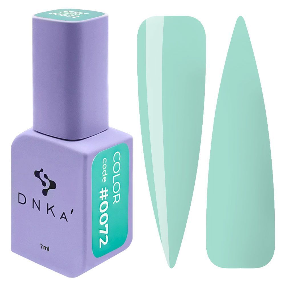 COLOR GEL POLISH NEW FORMULA "DNKa", 12 ml #0072