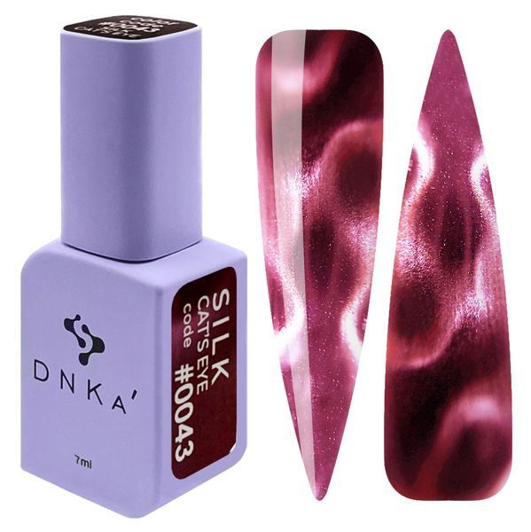 DNKa' Color Gel Polish Cat's Eye #0043 Silk, 7 ml