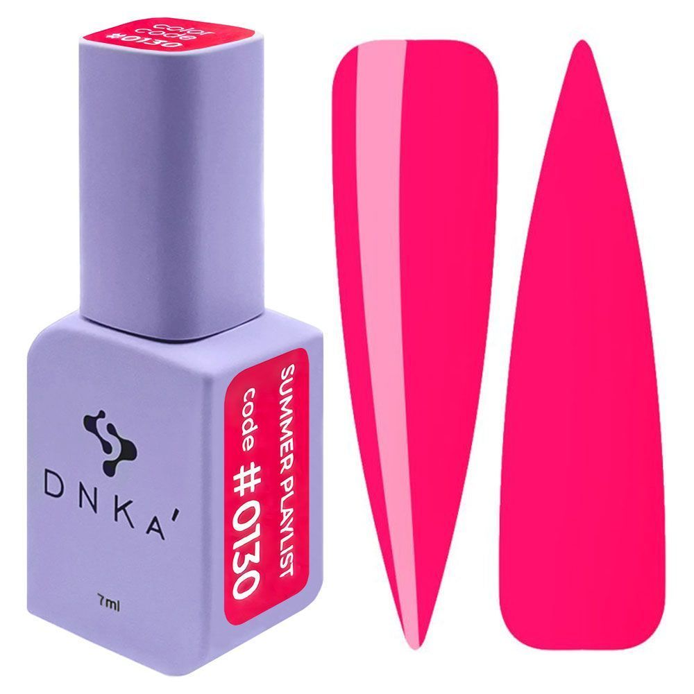 COLOR GEL POLISH NEW FORMULA "DNKa", 12 ml #0130