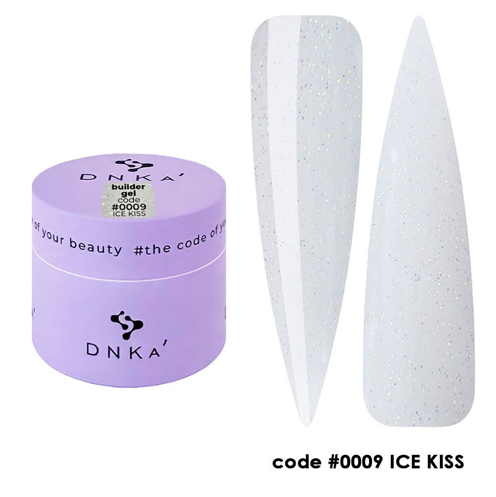 BUILDER GEL NEW FORMULA "DNKa", 30 ml #0009 Ice Kiss — Професійний догляд для чоловіків, 30 ml