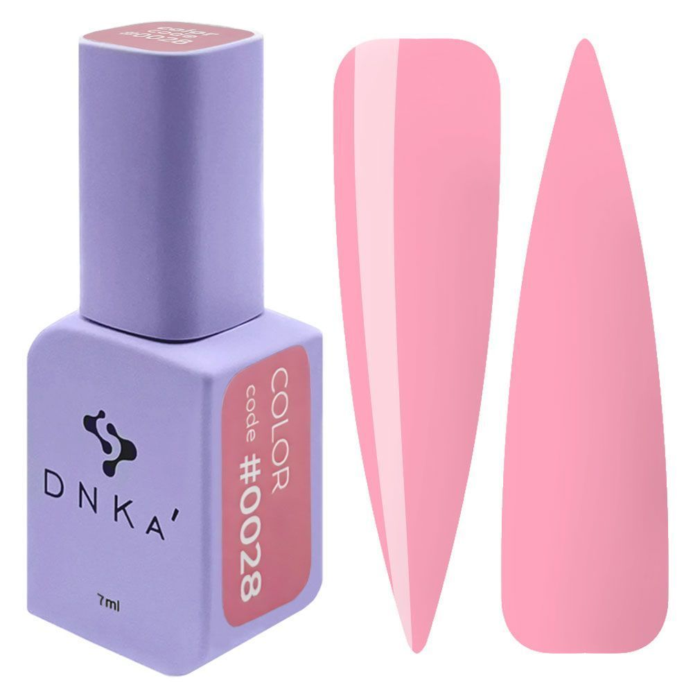 COLOR GEL POLISH NEW FORMULA "DNKa", 12 ml #0028