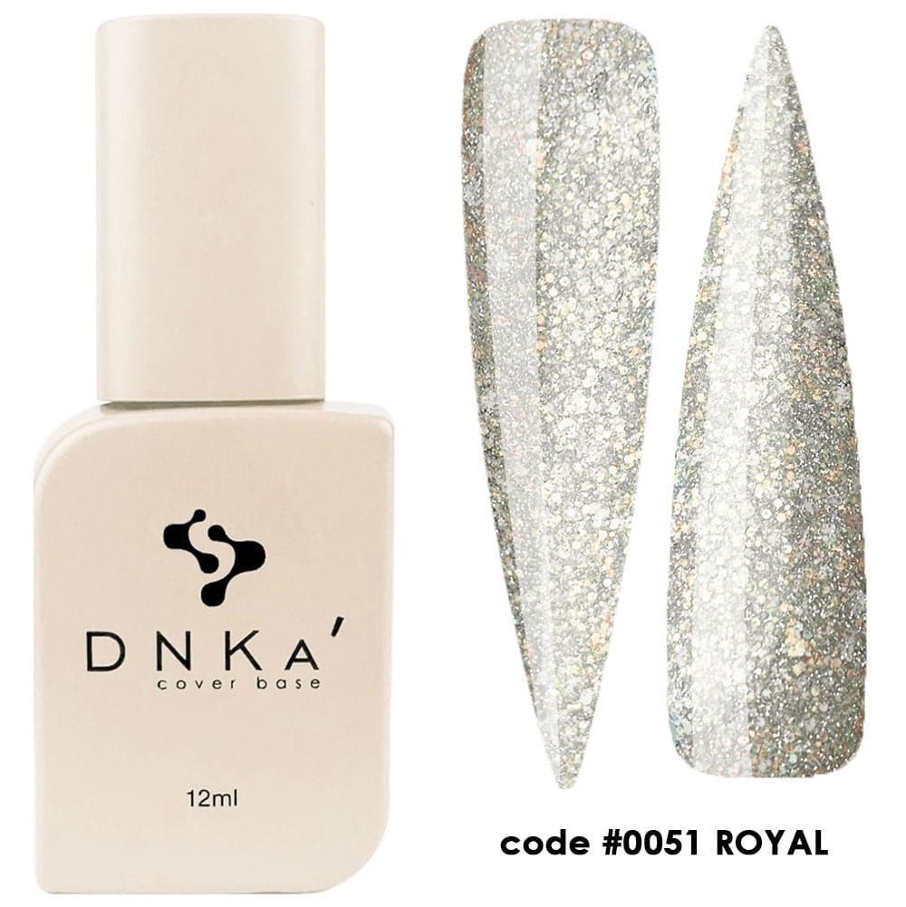 RUBBER BASE FRENCH NEW FORMULA "DNKa" (cover), 12 ml #0051 Royal — Професійний догляд для чоловіків, 12 ml