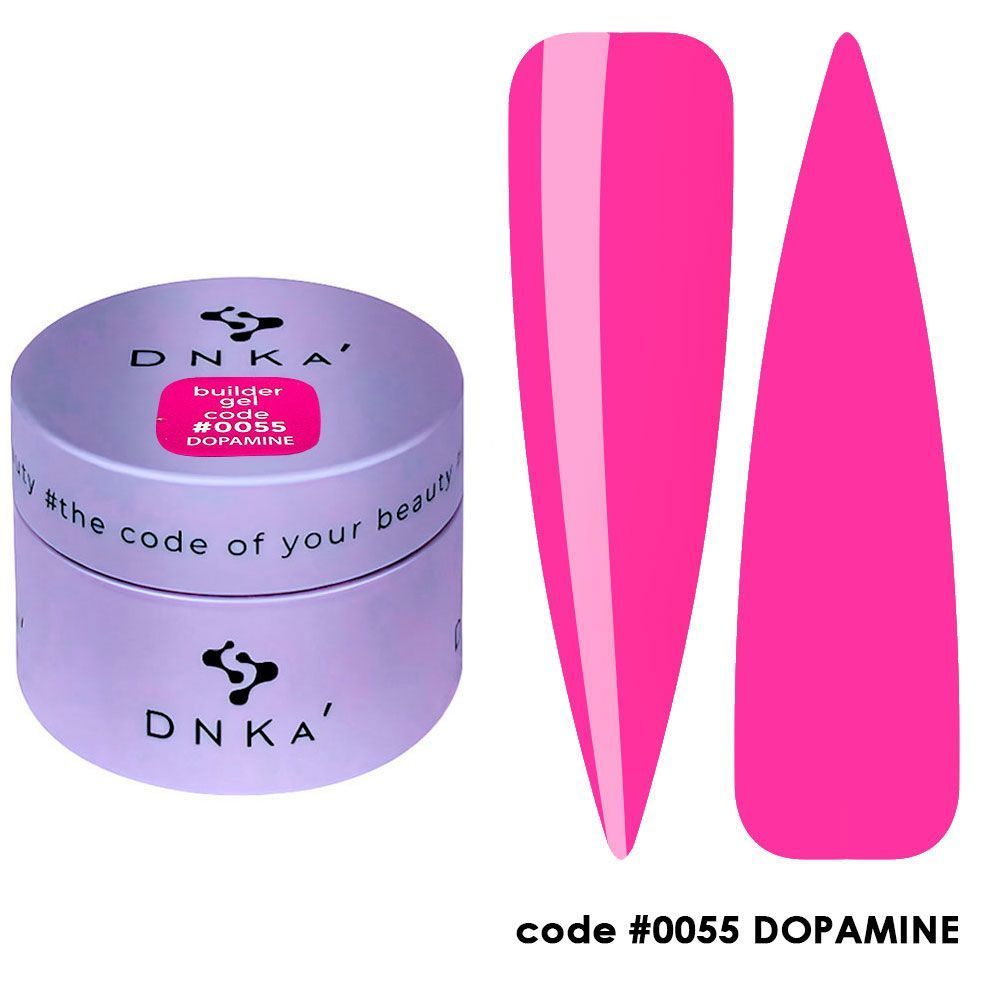 BUILDER GEL NEW FORMULA "DNKa", 15 ml #0055 Dopamine — Професійний догляд для чоловіків, 15 ml
