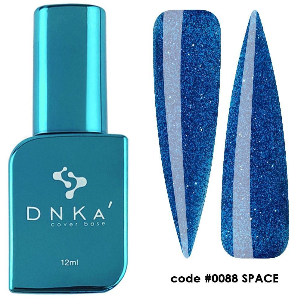 RUBBER BASE FRENCH NEW FORMULA "DNKa" (cover), 12 ml #0088 Space — Професійний догляд для чоловіків, 12 ml
