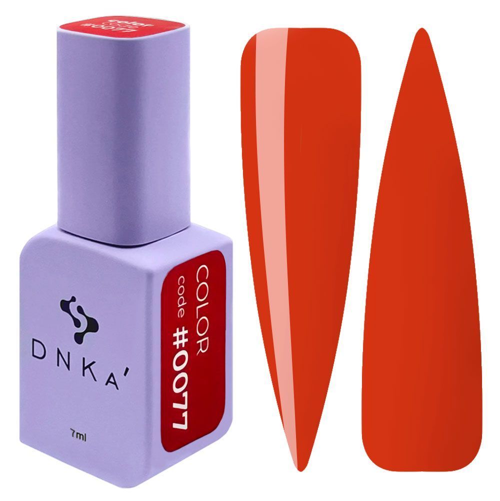 COLOR GEL POLISH NEW FORMULA "DNKa", 12 ml #0077