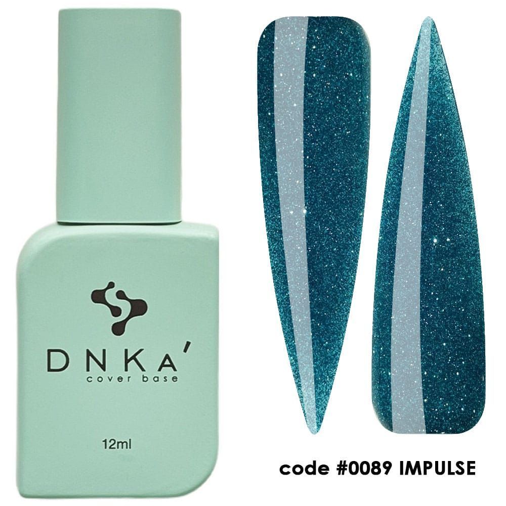 RUBBER BASE FRENCH NEW FORMULA "DNKa" (cover), 12 ml #0089 Impuls — Професійний догляд для чоловіків, 12 ml