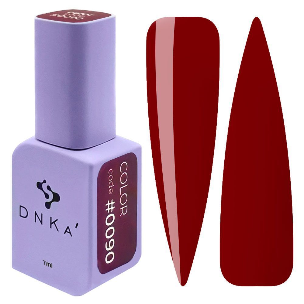 COLOR GEL POLISH NEW FORMULA "DNKa", 12 ml #0090