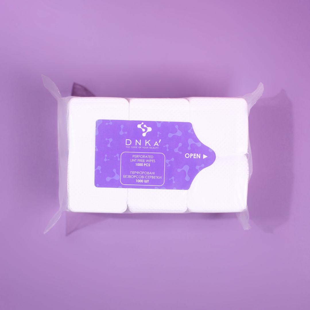 PERFORATED LINT FREE WIPES "DNKa", 1000 PCS — Витратні матеріали, 1000 PCS