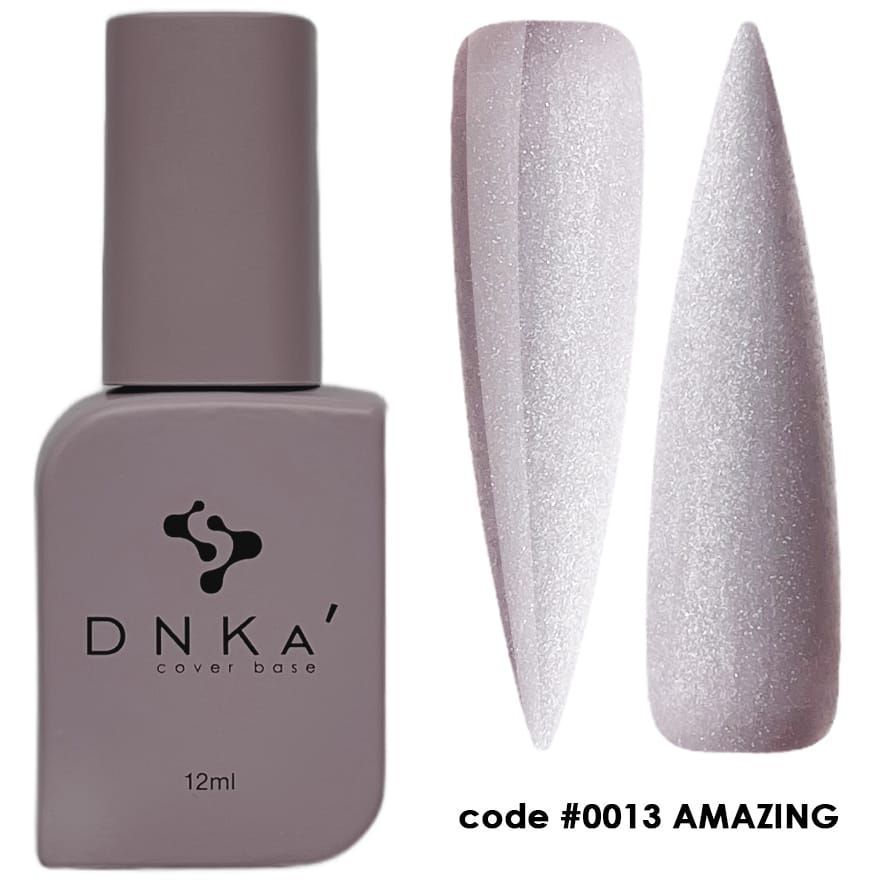 RUBBER BASE FRENCH NEW FORMULA "DNKa" (cover), 12 ml #0013 Amazing — Професійний догляд для чоловіків, 12 ml